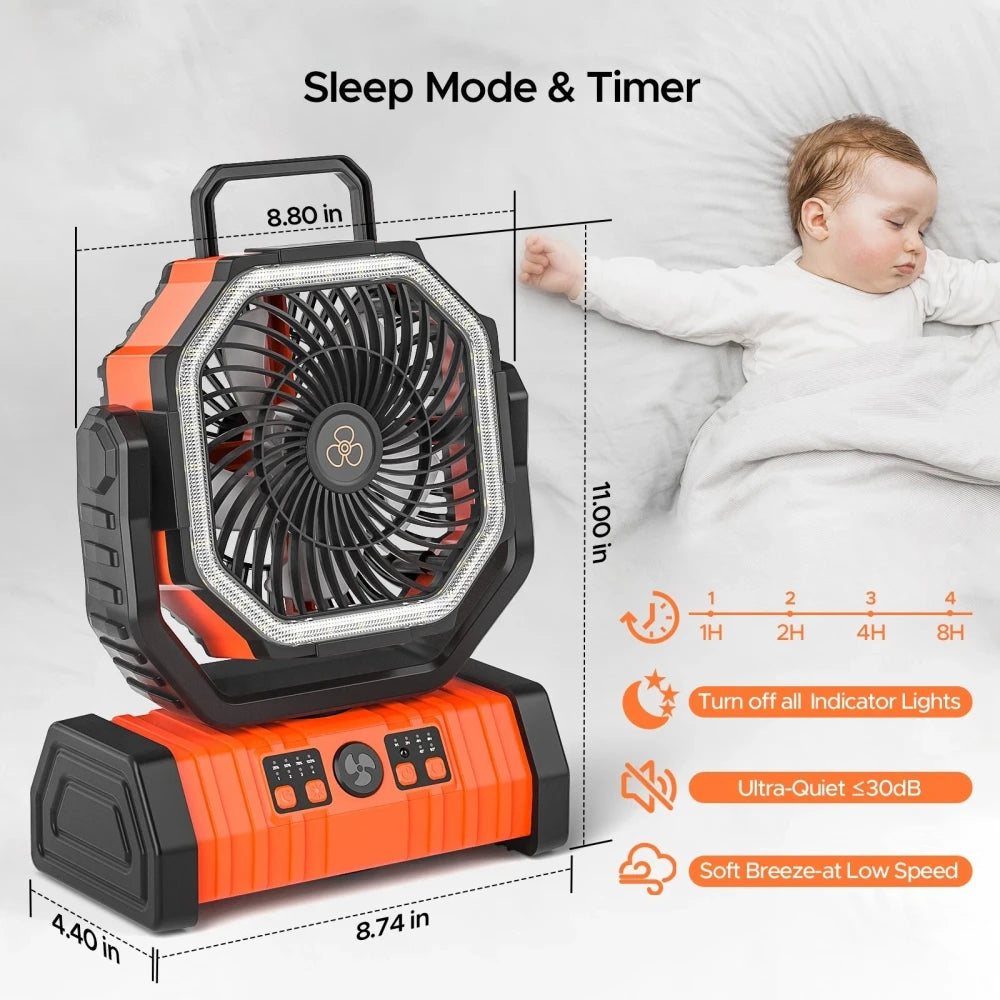 Rechargeable Portable Fan