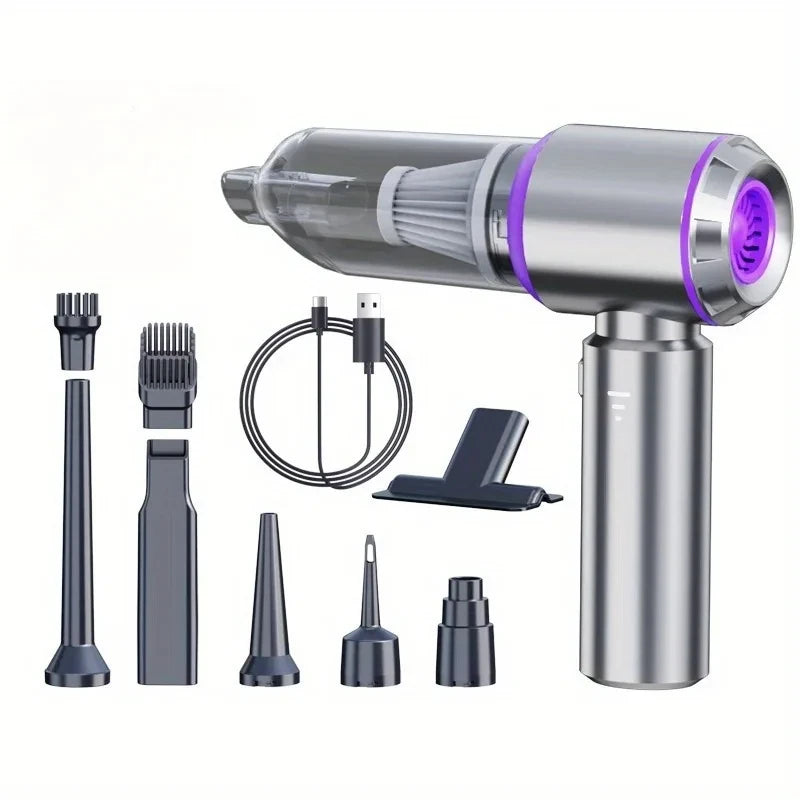 Purple Cordless Handheld Vacuum