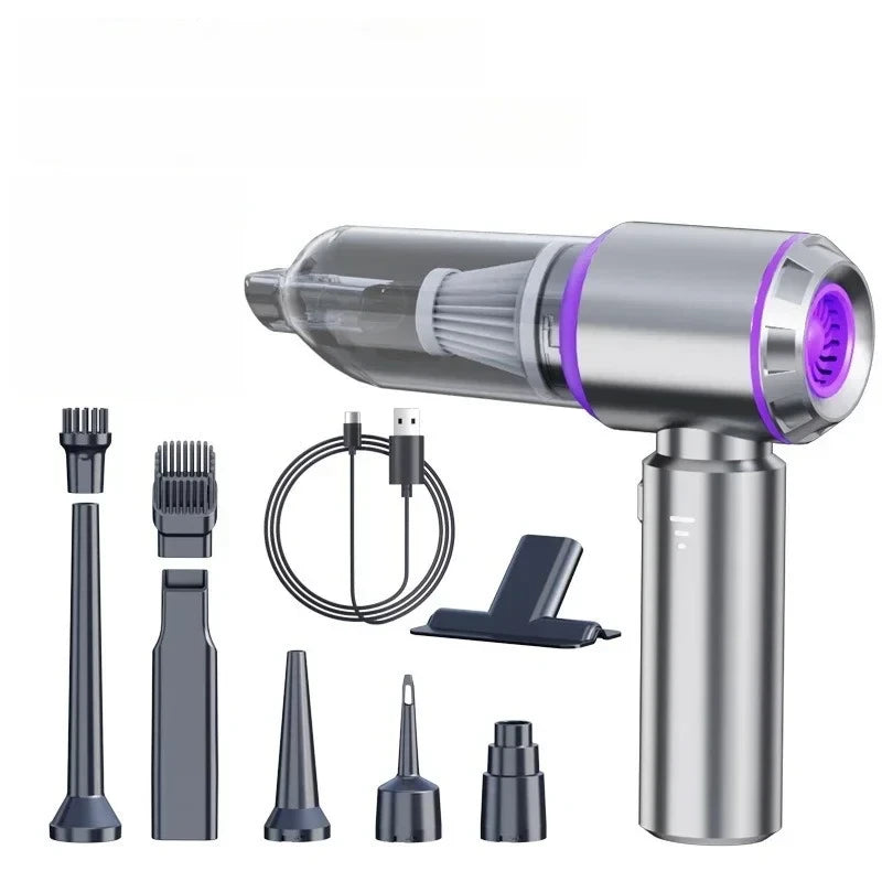 Purple Cordless Handheld Vacuum